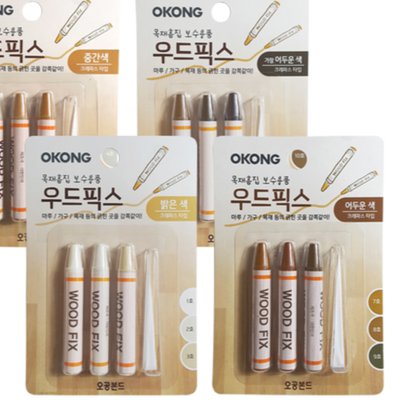 크레파스형 목재 흠집 보수제 마루용 마루 흠집 보수제 가구 바닥