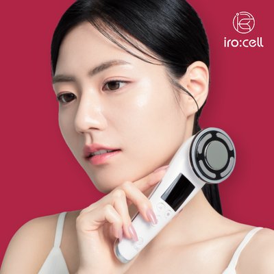이로셀 갈바닉 마사지기 고주파 홈케어 디바이스 쿨링 갈바닉 부스터