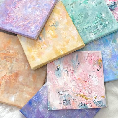 백드롭 페인팅 나이프 세트 모델링 페이스트 젤스톤 DIY 명화그리기 그림 재료 취미 키트 미아아트