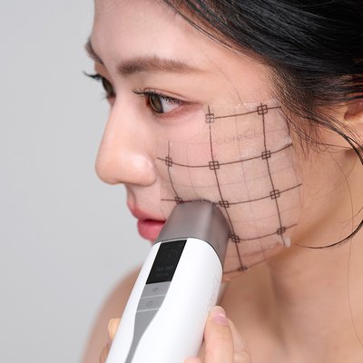 [써마지 10년 경력자 개발] 케어클 테크핏 스탬핑샷 고주파 마사지기 가정용 뷰티디바이스