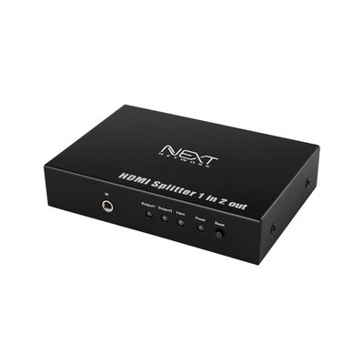 넥스트유 HDMI 4K 1대2 모니터 분배기 NEXT-0102SP4K