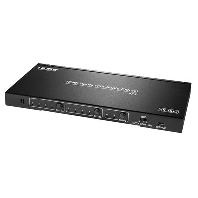 4x2 HDMI 매트릭스 스위치 4K UHD  NEXT-2403UHDM