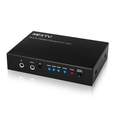 넥스트유 UHD HDMI2.0 3:1 모니터선택기/스위치 403SW4K60