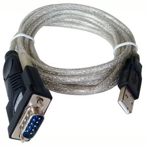 넥스트유 USB 2.0 to RS232 9핀 시리얼 케이블 1.8M RS232U20