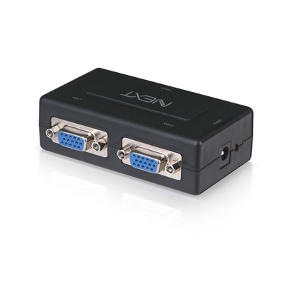 넥스트 NEXT-2302VSP 1:2VGA RGB D-SUB 모니터 분배기 공유기 확장기
