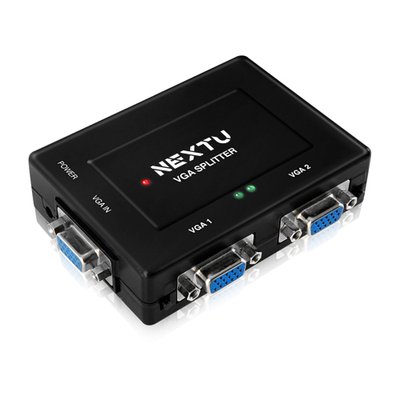 이지넷유비쿼터스 넥스트 1:2 RGB/VGA 모니터 분배기 NEXT-2502VSP