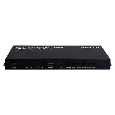 HDMI 4X1 쿼드멀티뷰 심리스스위치/풀HD/3가지 모드 화면 분할 /IR지원 NEXT 4401SLS
