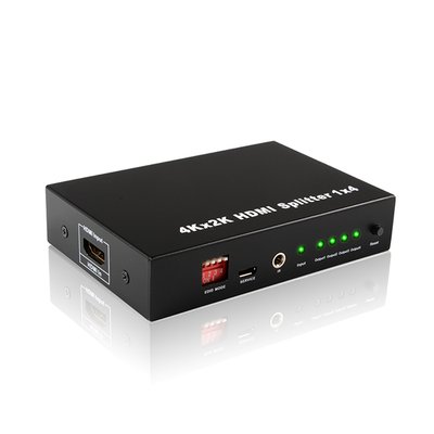 NEXT HD104SP4K  UHD 4K 지원 1대4포트 HDMI 분배기 영상 복제기 공유기 스플리터
