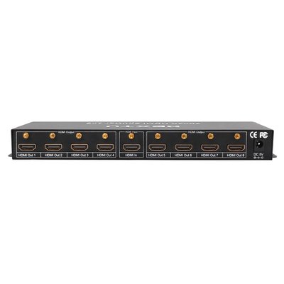 HD108SP4K UHD 4K지원 1대8포트 HDMI 분배기 영상 복제기 공유기 스플리터