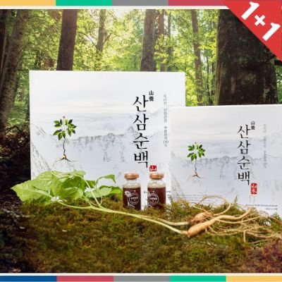 (1+1이벤트) 산삼순백  [ 7년근 산양산삼추출액100% ] 압도적농도 지리산함양산