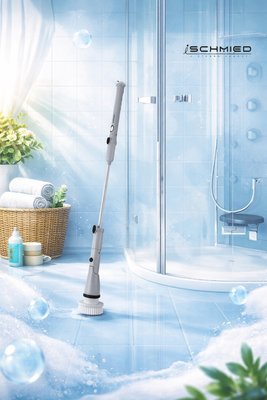 화장실 욕실 바닥 무선 전동 청소솔 자동 청소기 아이슈미드 SC-BC-1000A