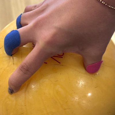 스포츠랩 볼링 손가락 타이밍 테이프 20P