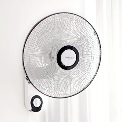 에어보나 가정용 업소용 사무실 벽걸이 기계식 벽선풍기 07WF