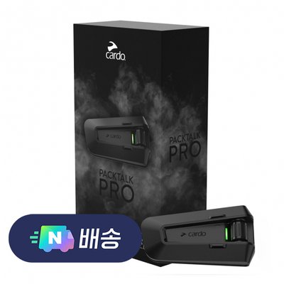 카르도 팩톡 프로 싱글 바이크 헬멧 블루투스 메시 인터콤 세나 호환 자동온오프 충돌감지