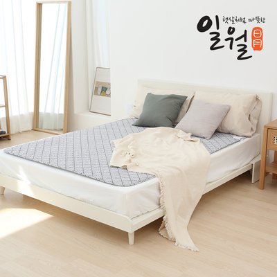 일월 전기매트 블로썸 카본 탄소매트 전기요 전기장판 싱글 2color