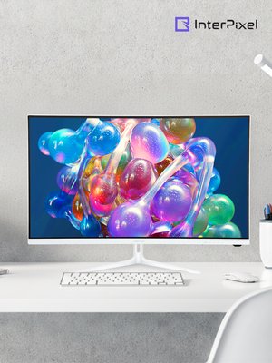 인터픽셀 IPU3220 4K UHD IPS 100Hz 화이트 모니터 80~81cm(32인치), 무결점