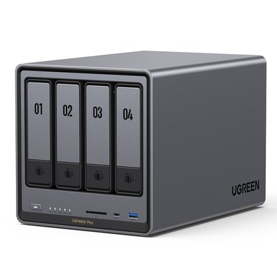 유그린 고성능 나스 4베이 NAS DXP4800Plus 퀵가이드 제공