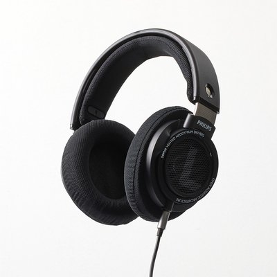 필립스 HiFi 스테레오 오픈형 오버이어 고해상도 입문용 유선 헤드셋 SHP9500