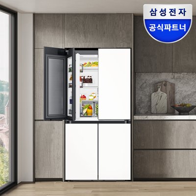 삼성 비스포크 AI 냉장고 4도어 636L 키친핏Max RM70F63M2Z 푸드쇼케이스