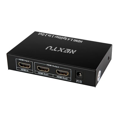 4K HDMI 분배기 2포트 TV 모니터 영상 1대2 스플리터 복제 확장 공유기 스위치