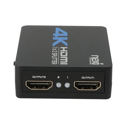 4K HDMI 분배기 2포트 모니터 HDMI 셀렉터 유전원