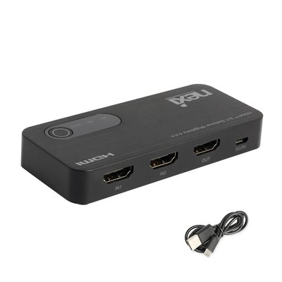 8K HDMI스위치 2포트 듀얼모니터 화면 전환기 HDMI선택기