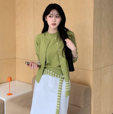 [클라비스][복수구매할인] 26SS 촉감니트 가디건/반팔 풀오버/숄가디건 中 택1
