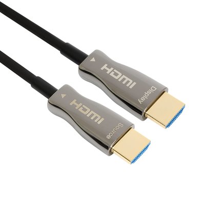 4K 하이브리드 광 HDMI 2.0 장거리 모니터 셋탑박스 분배기 케이블 30m, 1개
