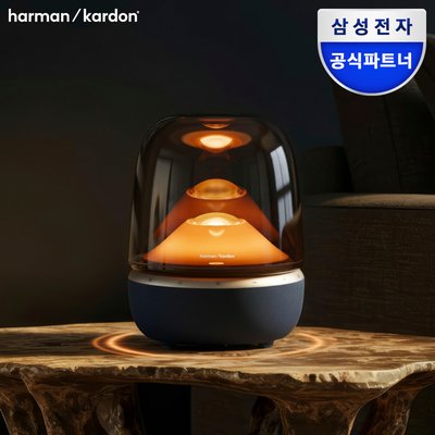 삼성전자 하만카돈 오라스튜디오5 블루투스스피커 시그니처 프리미엄 조명 블랙 (와이파이버전)