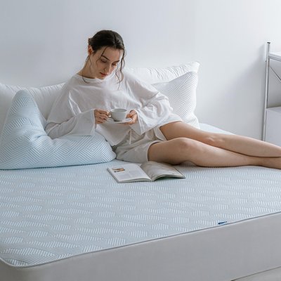 프로텍트어베드 웰어베드 듀라웰 알래스카 냉감 매트리스커버 블루, SS(슈퍼싱글)