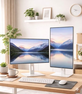 이노스 27QLS120M QHD IPS USB-C HDR 게이밍 멀티스탠드