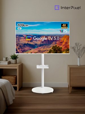 [신제품] 인터픽셀 삼탠바이미 109cm IPS UHD 4K 무빙스마트 이동식 TV