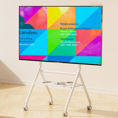 이동식 티비스탠드 LG 삼성 이노스 더함 삼탠바이미 대형받침대 218cm(86인치)