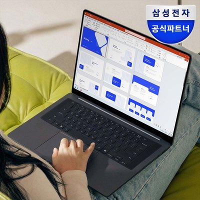 [스펙업 지원+구매 선물]삼성전자 갤럭시북6 프로 NT960XJG-K52A 인텔 울트라5 팬서레이크 윈도우11 32GB 256GB 고성능 사무용 터치스크린 AI 노트북