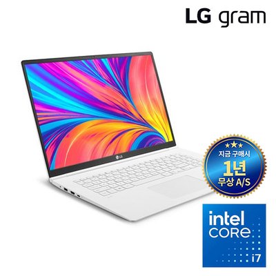 LG그램17 코어i7(10세대) 램 16G SSD 듀얼하드 윈도우11 프로 17Z995,17ZB995