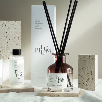 플로피움 디퓨저 실내방향제 화장실 거실 욕실 사무실 호텔 인테리어 선물 100ml 러블리모먼트