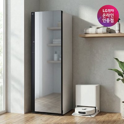 LG 스타일러 + LG 코드제로 AI 오브제컬렉션 로보킹 청소기 세트 (SC5GMR52 + B95AWBH)